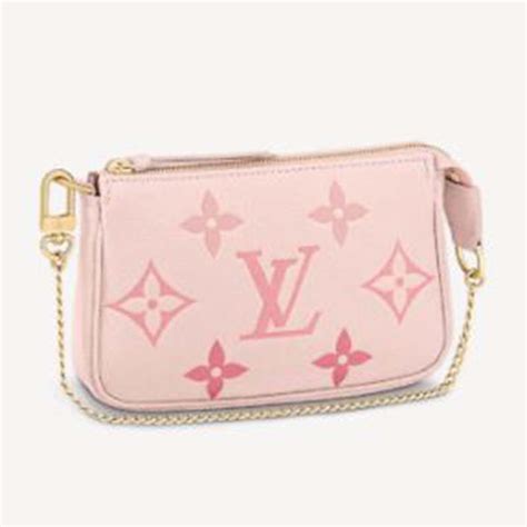 pink pochette louis vuitton
